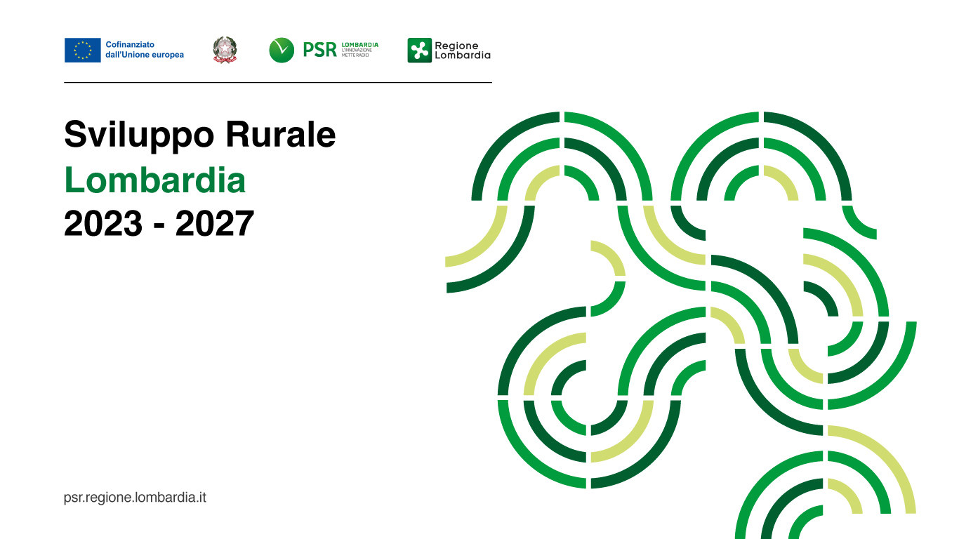 Sviluppo rurale Lombardia 2023-2027, cofinanziato dall’Unione europea